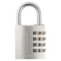 Abus Aluminium Zahlenschloss 145/40 in silber in 9 Farben zur Wahl - silber