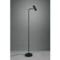 Defibrico - Marley Schwarze Stehlampe und zylindrischer Spot H151 Trio Lighting