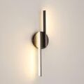 Comely - led Wandlampe Innenbereich, Moderne Wandlampe 16W, Aluminium Wandleuchte, 3000K Warmweiß für Wohnzimmer, Flur, Badezimmer, Treppe, Nachtlicht