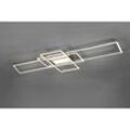 Led Deckenleuchte irvine nickel matt Deckenlampe Lampe 105cm Fernbedienung - Trio