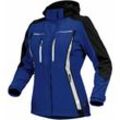 Damen Sommer-Softshell Jacke flxds Gr. 40 kornblau/schwarz - Leibwächter