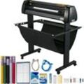 VEVOR Vinylschneider, 34-Zoll-Paket, Vinyl-Schneidemaschine, manueller Vinyldrucker, LCD-Display, Plotterschneider, Schilderschneiden mit