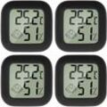 Stück Mini-LCD-Thermometer-Hygrometer für den Innenbereich, digital, Temperatur, Luftfeuchtigkeit, hochpräzise, tragbar, -50 ℃ 70 ℃, 10 % 99 %