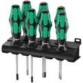 Wera - 335/350/367/7 Schraubendrehersatz Kraftform Plus Lasertip + Rack, 7-teilig