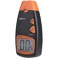 Feuchtigkeitsmesser – MD812 Digital lcd 2/4 Pin Holzfeuchtemesser Tester Hygrometer Holzfeuchtigkeitsdetektor, 5,12 2,52 1,26 Zoll, Schwarz Orange