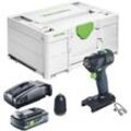 Festool - txs 18-Basic Akku Bohrschrauber 18 v 40 Nm Brushless + 1x Akku 4,0 Ah + Schnellladegerät + Systainer