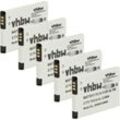 Vhbw - 5x Akku kompatibel mit Siemens Gigaset SL450, SL400H, M-710, SL350H, SL350, SL400A, SL400 schnurlos Festnetz Telefon (700 mAh, 3,7 v, Li-Ion)