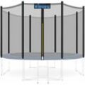 KIDUKU® Sicherheitsnetz Fangnetz Schutznetz Netz für Trampolin Ersatznetz 305 cm - 6 Stangen