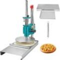 Mophorn - vevor Manuelle Pizzateig-Gebäckpresse 24 cm, 5 mm Dicke Herstellungsmaschine zum Pressen von Pizza-Handküchen, Küche Pizzateigpresse,