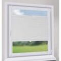 Plissee ohne Bohren Verdunkelung, Fenster Plissee Klemmfix Jalousie, Weiß, 40x120cm - Sekey