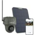 Reolink - 4K 8MP ptz 4G lte Solar Wildkamera Aussen mit 360º Rundumsicht, No-Glow Nachtsicht, Tier-&Tierarterkennung, Zwei-Wege-Audio, Wetterfest,