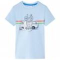 Kinder-T-Shirt Hellblau 116