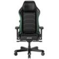 DXRacer Master Serie GC/XLMF23LTD/NE Gaming-Stuhl - Plus / XL - Mikrofaser Leder - schwarz/grün