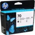 HP Druckkopf C9410A 70 2-farbig grau und gloss enhancer