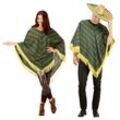 buttinette Mexikaner-Poncho für Erwachsene