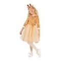 buttinette Kinderkleid "Giraffe Gittchen", creme/hellbraun