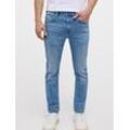 Mustang Jeans Herren Baumwolle, light stone