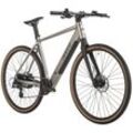 Adore ADORE E-Citybike 28" Alu Urban Bike Stadtfahrrad UBR-770 Heckmotor 30NM / 10Ah Stahlgrau matt