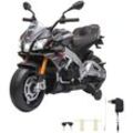 Elektro-Kindermotorrad JAMARA "Ride-on Aprilia Tuono V4 1100RR" Elektro-Kinderfahrzeuge schwarz Kinder