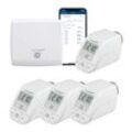 HOMEMATIC IP Heizkörperthermostat "Bundle Starter Set Heizen + 2x Heizkörperthermostat basic", weiß (grundfarbe), 4 St., Heizkörperthermostate, Access Point + 4 x Homematic IP Heizkörperthermostat - basic