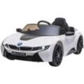 Elektro-Kinderauto JAMARA "Ride-on BMW I8 Coupe weiß" Elektro-Kinderfahrzeuge weiß Kinder