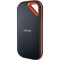 SANDISK externe SSD "Extreme Pro Portable SSD", Festplatten, schwarz, 2 TB