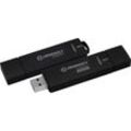 KINGSTON USB-Stick "IronKey D300 64GB", USB-Sticks, schwarz, 64 GB GB