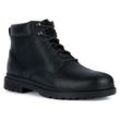 Schnürboots GEOX "U ANDALO A" Gr. 40, schwarz Herren Schuhe Worker Boots, Schnürstiefel mit Geox Spezial Membrane