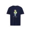 Polo Ralph Lauren T-Shirt Herren Baumwolle bedruckt, marine