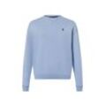 Polo Ralph Lauren Sweatshirt Damen Baumwolle, hellblau