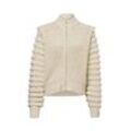 Vila Strickjacke Damen, sand