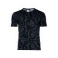 Versace Jeans T-Shirt 1er Pack Herren Baumwolle gemustert, mehrfarbig