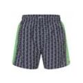 Lacoste Badeshorts Herren gemustert, marine