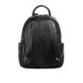 Samantha Look Rucksack Damen Leder, schwarz