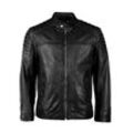 JCC Lederjacke Herren, schwarz