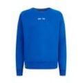 Derbe Langarm-Sweatshirt Herren Baumwolle, blau