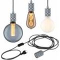 Paulmann Licht - Paulmann Neordic Pendelleuchte Tilla 4,8 cm mit Stecker E27 20 w dimmbar Pendelleuchte