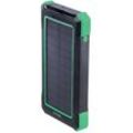 V-tac - Solar Wireless Power Banks Ladegerät - 10000mAh - Schwarz