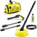 Karcher - Hochdruckreiniger Kärcher k 3 Horizontal Plus Home, Druck: max. 120 bar, Fördermenge: 380 l/h, Fläche: 25 m²/h, Gewicht: 6,1 kg,