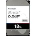 WESTERN DIGITAL interne HDD-Festplatte "Ultrastar DC HC550 18TB" Festplatten Gr. 18 TB, schwarz (silber/schwarz)