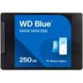 WESTERN DIGITAL interne SSD "Blue SA510 2 TB" Festplatten Gr. 2 TB, blau