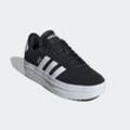 Sneaker ADIDAS SPORTSWEAR "VL COURT BOLD", Gr. 40,5, schwarz-weiß (core schwarz, cloud weiß, cloud weiß), Leder, Synthetik, sportlich, Schuhe, Design auf den Spuren des adidas Gazelle Bold, Topseller