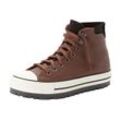 Sneaker CONVERSE "CHUCK TAYLOR ALL STAR CITY TREK WATERPROOF", Gr. 40,5, braun (bear nap, toadstool tan, schwarz), Textil, sportlich, Schuhe