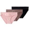 3 Damen Umstands-Slips aus Mikrofaser