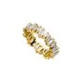 Baguette Ring 14K Gold Plated