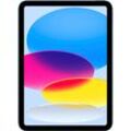 APPLE Tablet "iPad 2022 Wi-Fi + Cellular (10 Generation) inklusive Poweradapter" Tablets/E-Book Reader blau