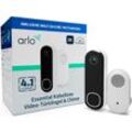 ARLO Smart Home Kamera "ESSENTIAL 2 Video Doorbell 2K With Chime V2" Überwachungskameras weiß