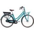 E-Bike ADORE "Cantaloupe" Gr. 50, blau, E-Bikes, 50cm, 28 Zoll (71,12cm), Pedelec, Elektrofahrrad für Damen u. Herren