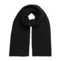 Strickschal SUPERDRY "SOFT RIB KNIT SCARF" schwarz (black) Damen Modetücher