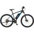 E-Bike FISCHER FAHRRAD "MONTIS 2.1 418" Gr. 51, schwarz (graphitschwarz), E-Bikes, 51cm, 29 Zoll (73,66cm), Pedelec, Elektrofahrrad für Damen u. Herren, MTB